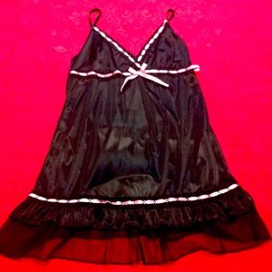 Black and Pink Sexy Nighty